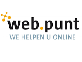 logo webpunt met de tekst 'we helpen u online'